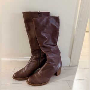 Marc Jacobs Dark Brown Heeled Boots